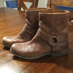 Frye "Phillip" harness boots size 7.5